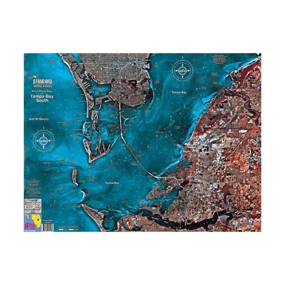 Tampa Bay South Laminated Map image number 0