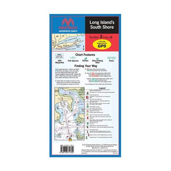 Waterproof Chart 3 Long Island's South Shore image number 0