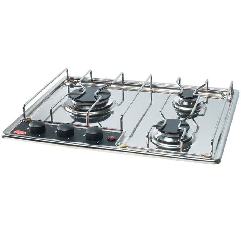 VEVOR Built in Electric Stove Top, 11 inch 2 Burners, 220V Ceramic Glass  Radiant Cooktop with