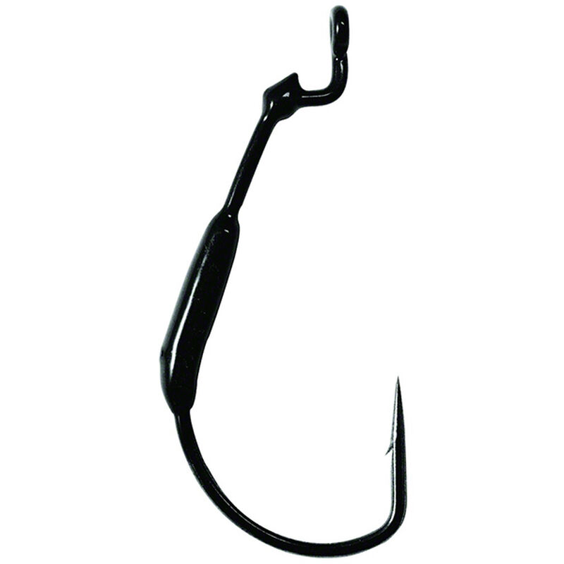 MUSTAD HOOKS KVD Weighted Grip-Pin Hook, Size 6/0, 1/4 oz, 3-Pack