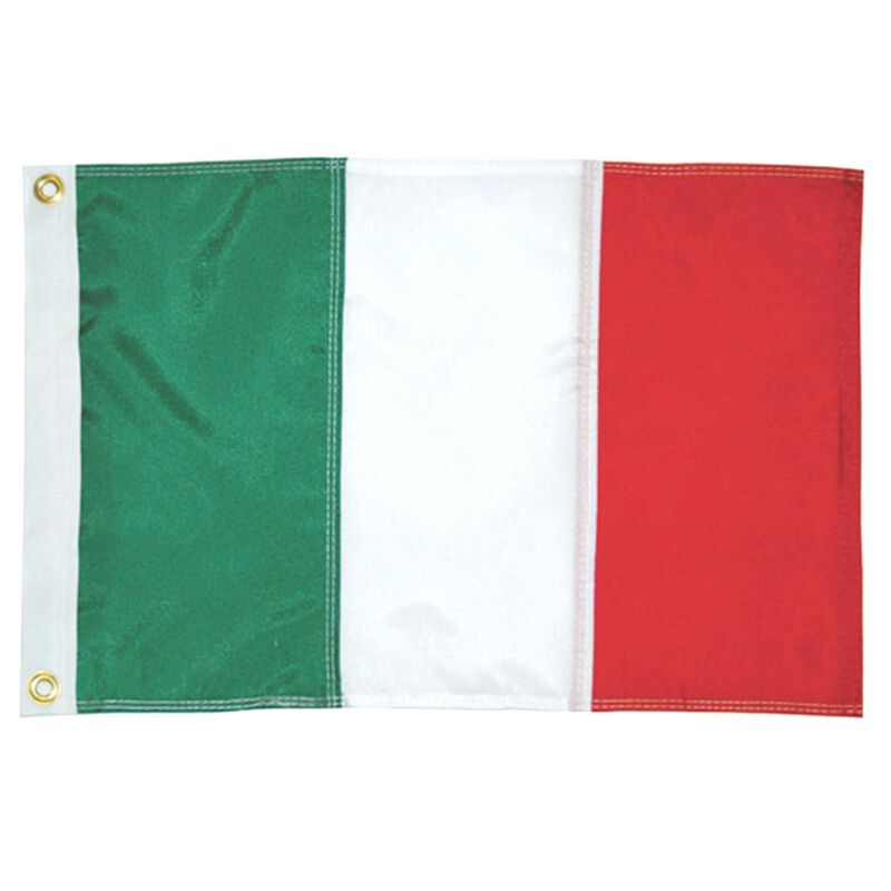 Italy Courtesy Flag, 12" x 18" image number 0
