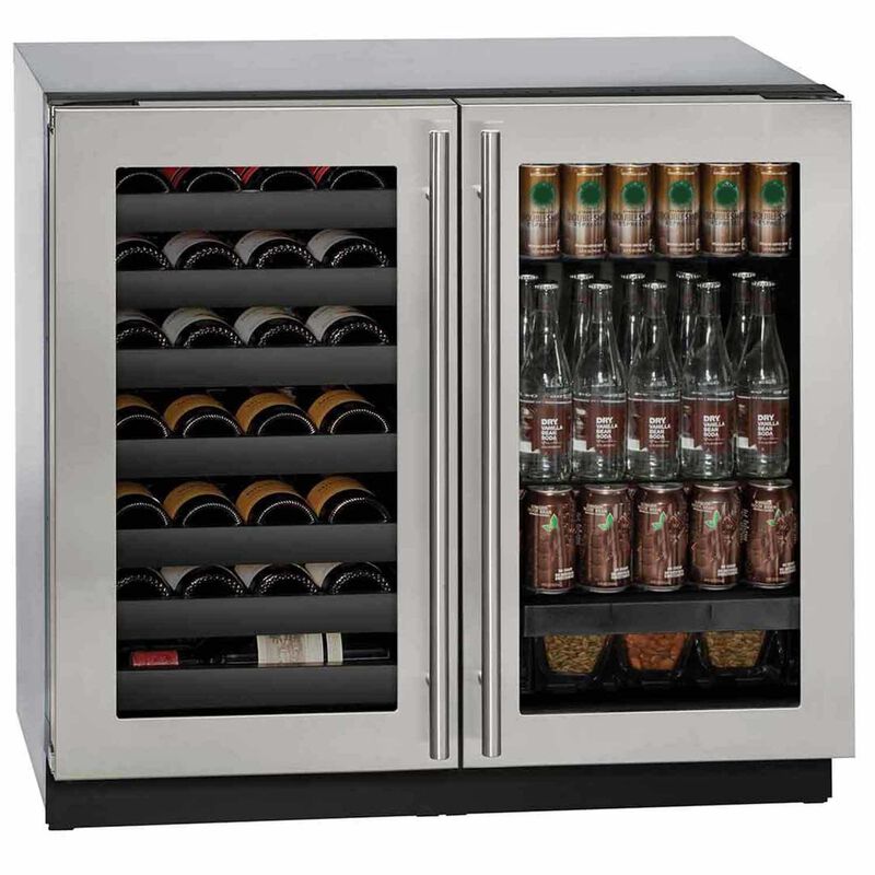 36" Stainless Dual Zone Beverage Center image number 0