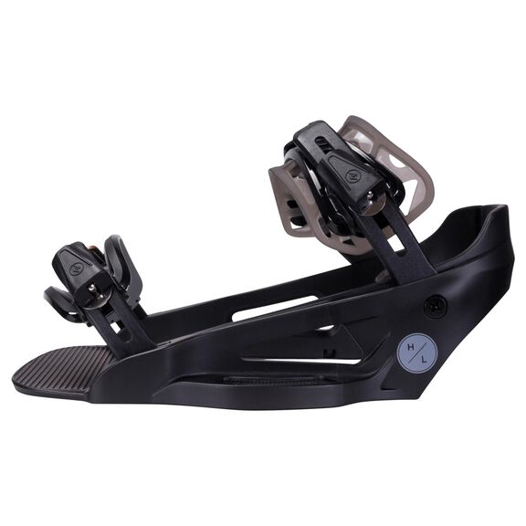 System Lowback Wakeboard Binding, 10/13, Black/Gold image number 1