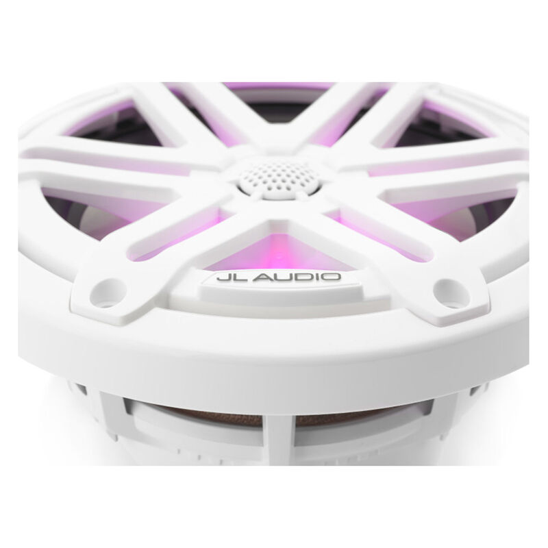 M3-650X-S-Gw-i 6.5" Marine Coaxial Speakers, White Sport Grilles with RGB LED Lighting image number 6