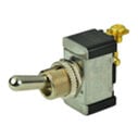Toggle Switch, SPST, (On)/Off image number 0
