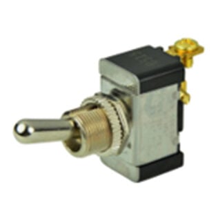 Toggle Switch, SPST, (On)/Off