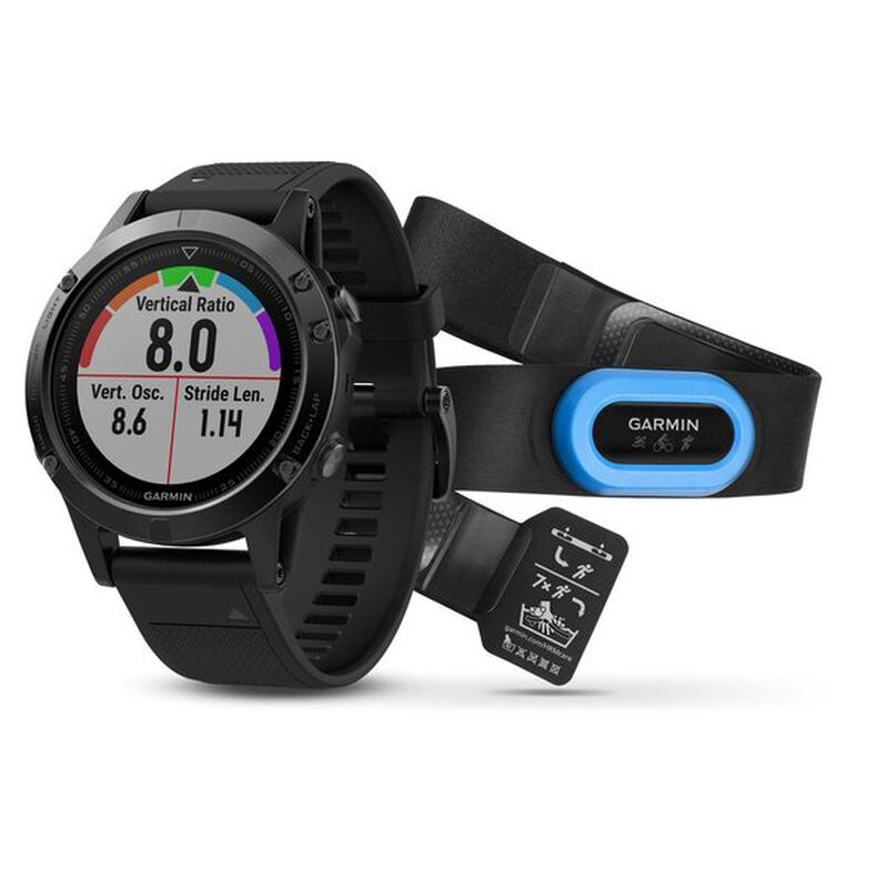 fēnix® 5 Sapphire Marine Multisport GPS Smartwatch, Performer Bundle image number 0