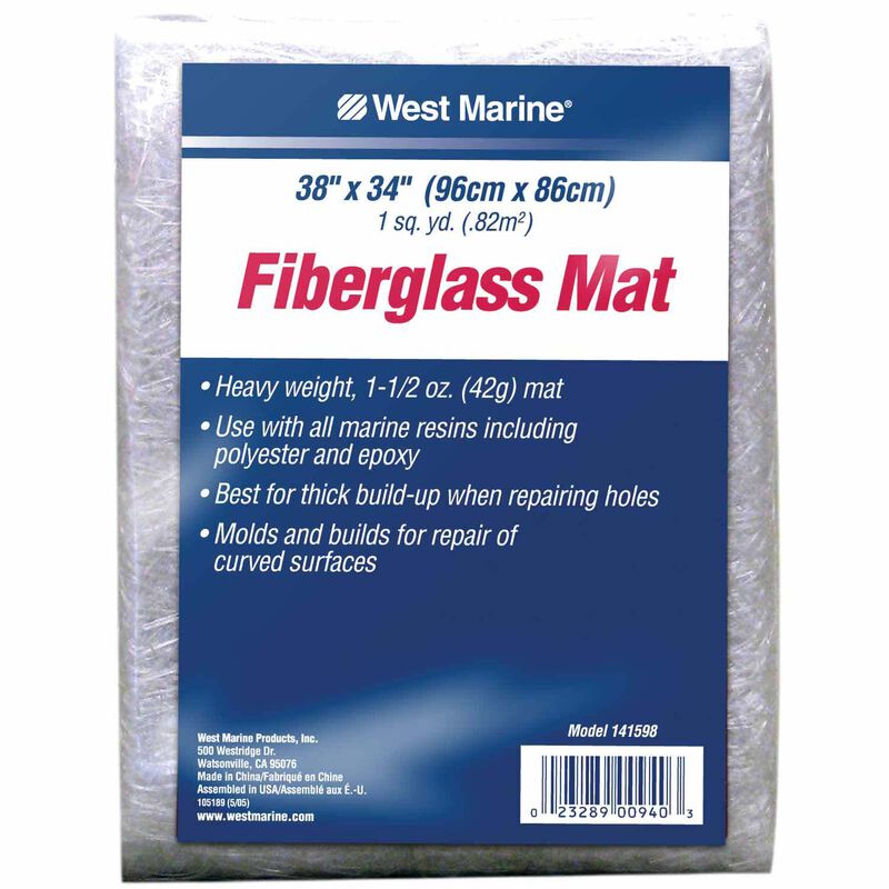 EVERCOAT Fiberglass Mat, 38" x 34" West Marine