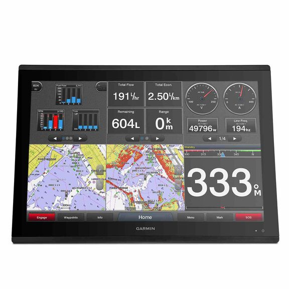 GPSMAP 8424 Multifunction Display with Worldwide Basemap Charts image number 3