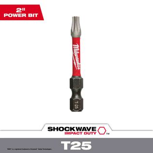 SHOCKWAVE&trade; 2" Impact Torx&reg; T25 Power Bit