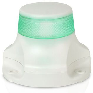 NaviLED 360 Pro LED All-Round Starboard Navigation Light, White Housing, 2 Nautical Miles Visibility