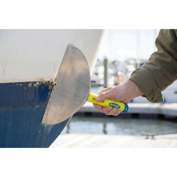 Marine Stainless Steel 10'' Flexible Scraper Acme  Threaded Handle image number 1