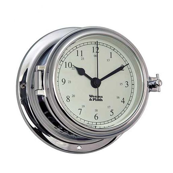 Endurance II 115 Quartz Clock, Chrome image number 0