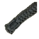 1/2" x 15' Dock Line, Premium Double Braid, Black image number 3