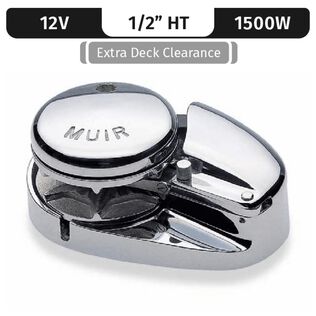 Muir Storm 2500 Low-Profile Windlass, 1/2" HT (G4), 12V DC, 1200W