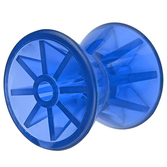 4" Trailer Bow Roller, Blue Poly image number 0