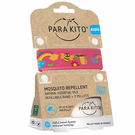 Mosquito Repellent Kids Wristband, Honey Bee image number 0