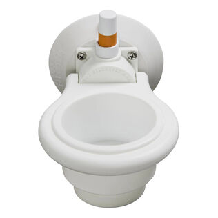 Vertical Single Cup Holder, White
