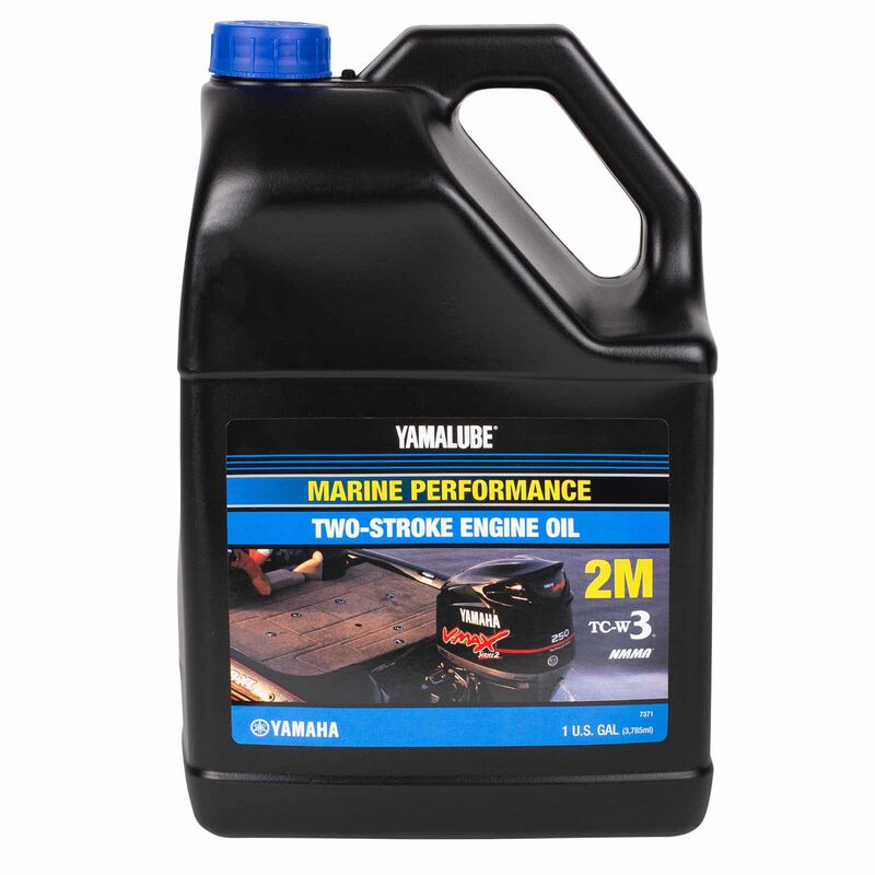 YAMAHA Yamalube 2M TCW3 2 Stroke Conventional Marine Engine Oil, 1