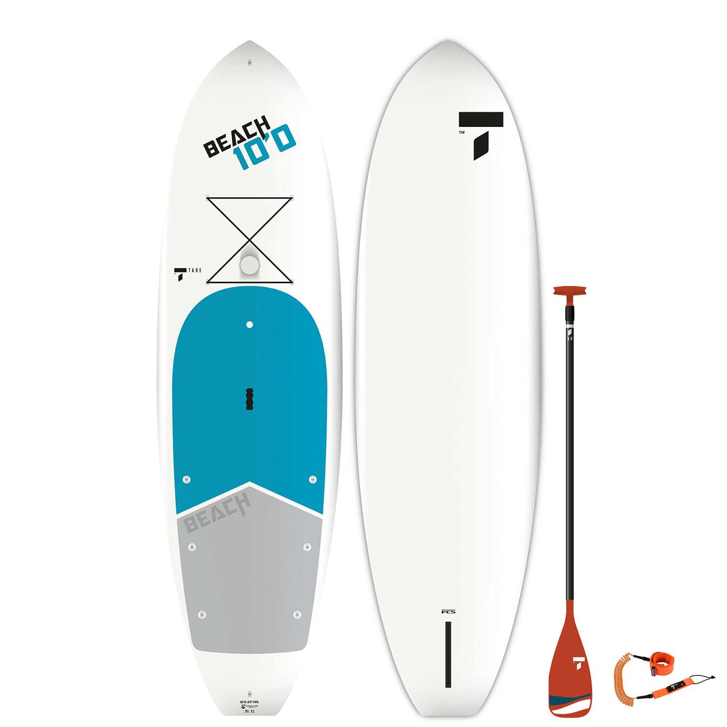 TAHE 10' BEACH Cross Tough-Tec Stand-Up Paddleboard Package
