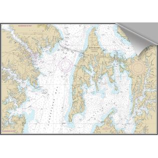 Kent Island Decorative Nautical Chart
