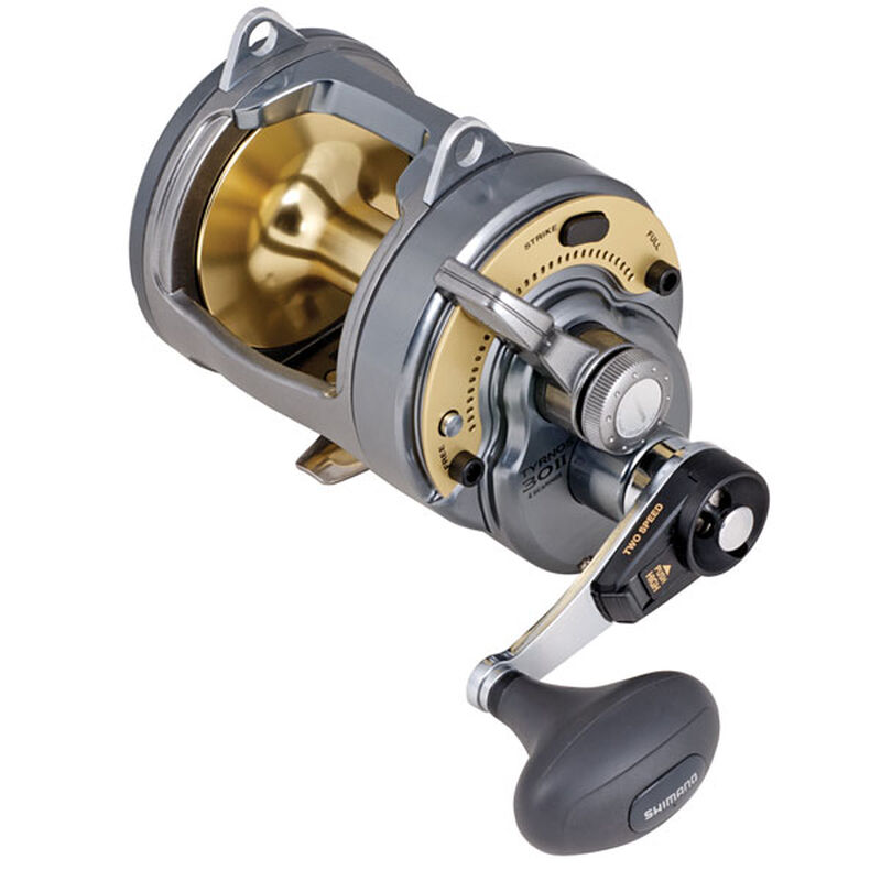 Tyrnos II TYR30II 2-Speed Lever Drag Conventional Reel, 45" Line Speed image number 0
