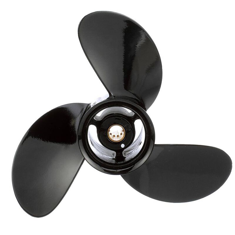 Quicksilver Black Diamond 10″×13″ Aluminum Prop – RH