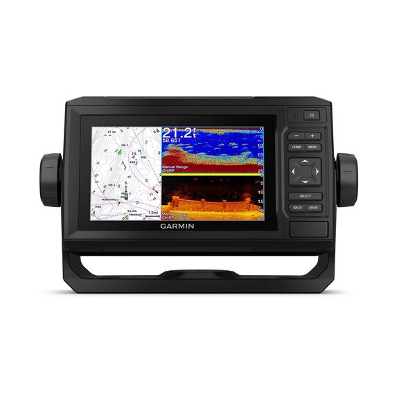 ECHOMAP&trade; UHD 64cv Fishfinder/Chartplotter Combo with GT24UHD-TM Transducer and G3 Blue Charts US Coastal Charts and US/Canada Great Lakes image number 3