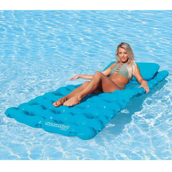 SunComfort Cool Suede Pool Mattress image number 1