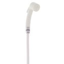 Recessed Shower Arctic White Cup & Lid, Small Arctic White Sprayer No Hook, 10' White Rubber Hose image number 7