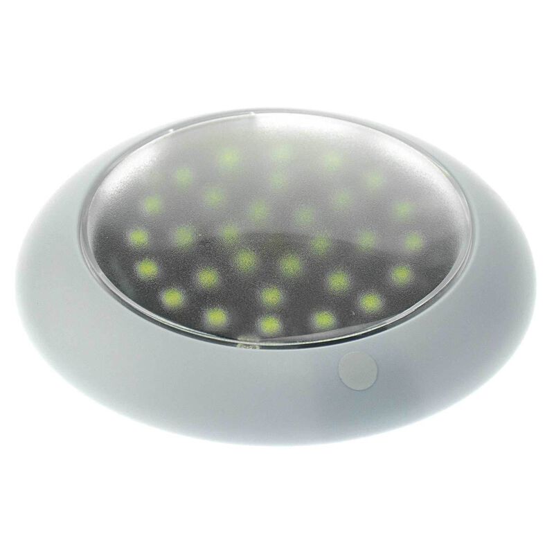 5 1/2" Waterproof LED Dome Light, Red/White image number 1