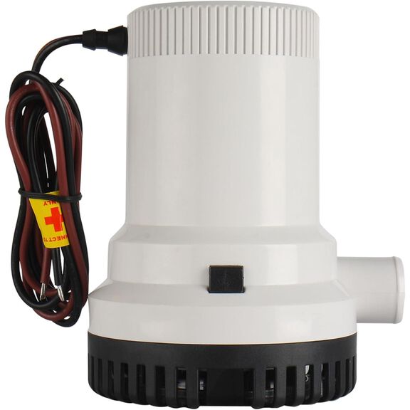SEAFLO 01 Series 1500 GPH Bilge Pump 12V Submersible Marine Pump with Anti-Airlock Protection image number 2