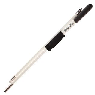 King Pin Anchor Pole, 2-Piece, 8', White