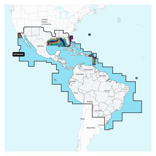 Navionics Platinum+ SA004L Mexico Carib to Brazil Electronic Chart