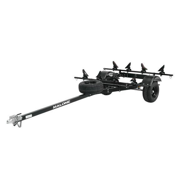 MicroSport Off-Road LowBed 2 Kayak Trailer Package (2 Saddle Up Pro & Spare Tire) image number 2