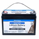 Group 31 Lithium Iron Phosphate Deep Cycle Battery, 36V 60Ah, Certified to ABYC Standards image number 0