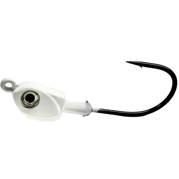 1/2 oz. Shallow Water Series Jig Head, White image number 0