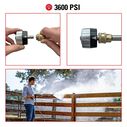 SIMPSON Universal 5-N-1 1/4-Inch Quick Connect, Cold-Water Use Pressure Washer Nozzle image number 3