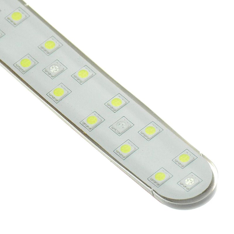 7" LED Contour Flex Light with Self Adhesive Backing, White and Blue image number 1