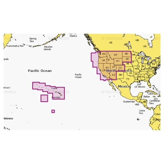 US008R - Navionics+ U.S. West, Electronic Chart image number 0