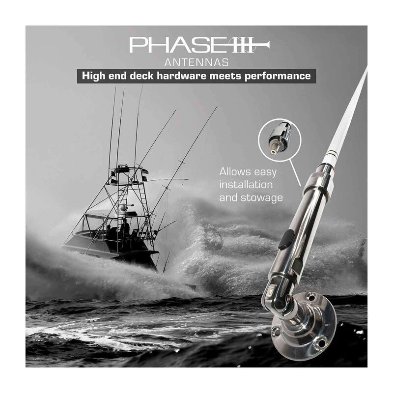 SHAKESPEARE Phase III 4' VHF Antenna West Marine