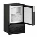 14" Black Marine Crescent Ice Maker with Flange, 115V image number 1