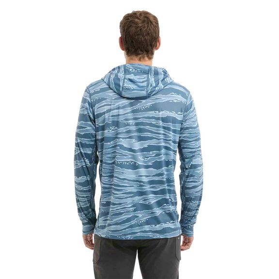 Men's Vaportek Wahoo Camo Hooded Shirt image number 2