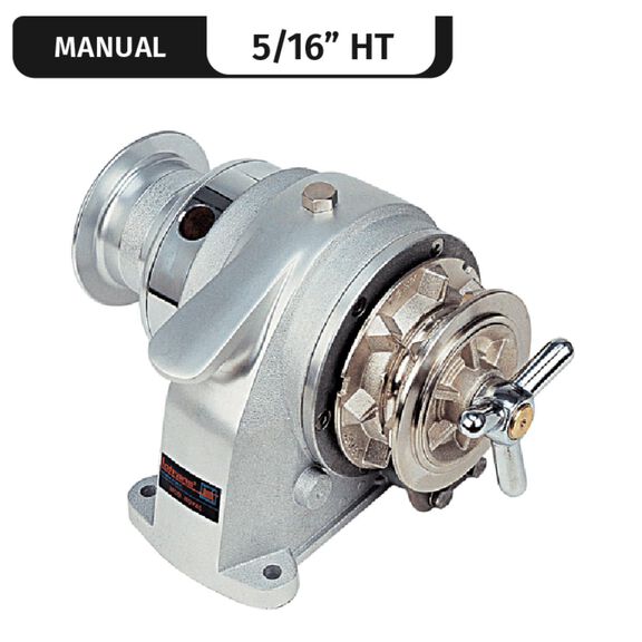 Lofrans Royal Horizontal Manual Windlass with Gypsy+Drum, 5/16" HT (G4) image number 0