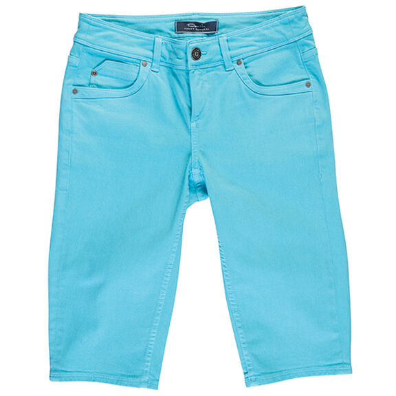 Women's Clam Diggers Denim Shorts image number 0