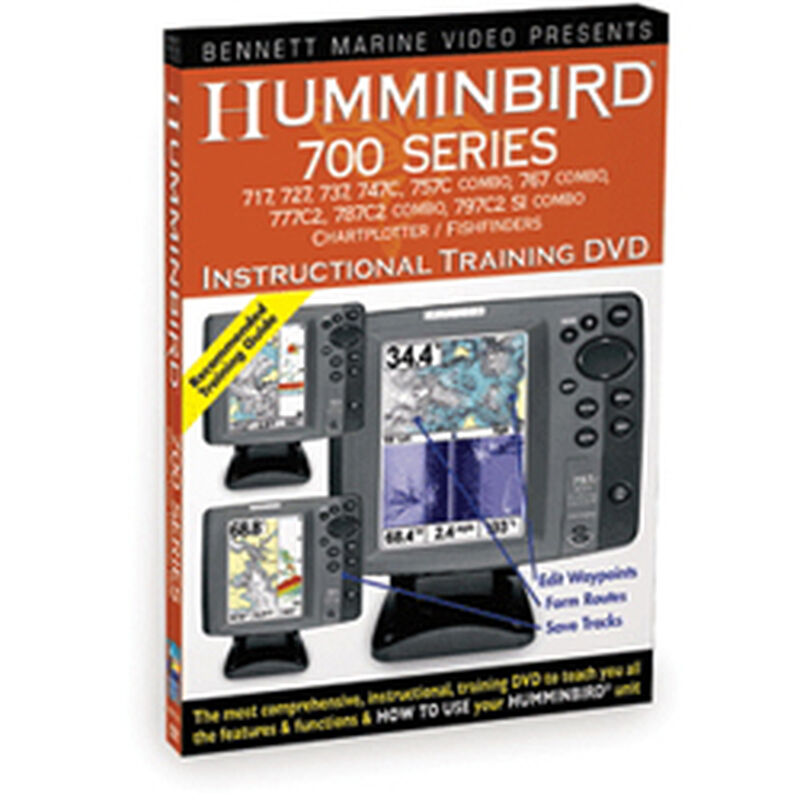 Humminbird 700 Series (717, 727, 737, 747C, 757C Combo, 767 Combo, 777C2, 787C2 Combo, 797C2 SI Combo) GPS Instructional Training DVD image number 0