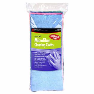 Assorted Microfiber Cleaning Cloths Super Value Pack