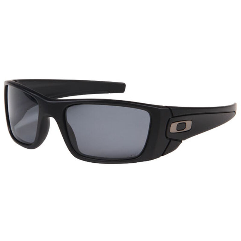 Fuel Cell Sunglasses, Polished Black Frames with Gray Polarized Lenses image number 0