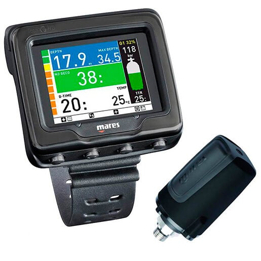 mares icon HD　ダイビングコンピュータ 黒 中古 セール MARES Icon HD Net Ready Dive Computer & Transmitter, Black