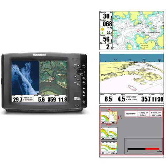 1158c DI Fishfinder with External GPS Combo image number 0